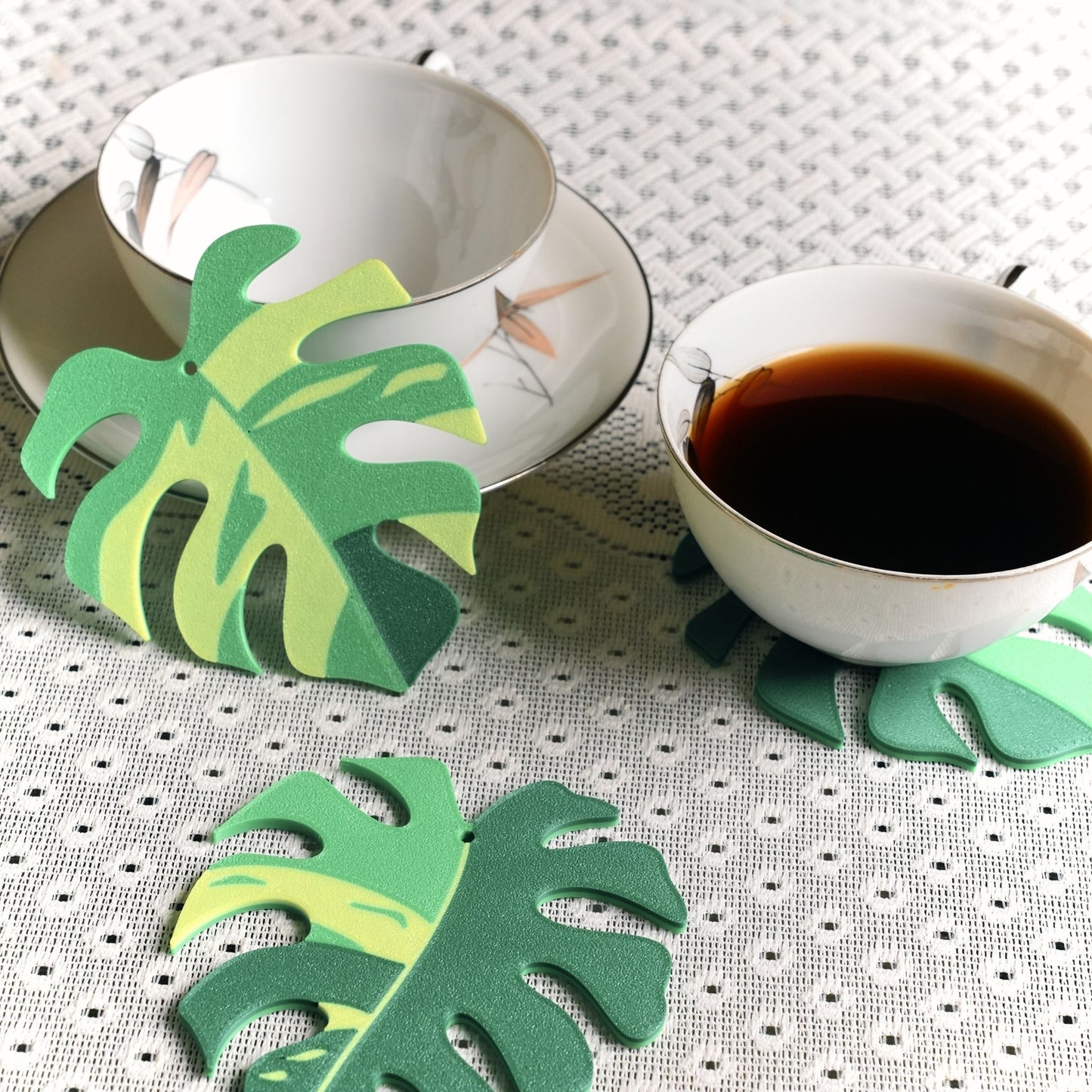 Monstera Leaf Coaster