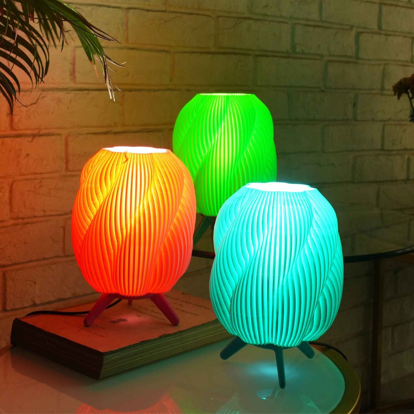 Swirly Lamp