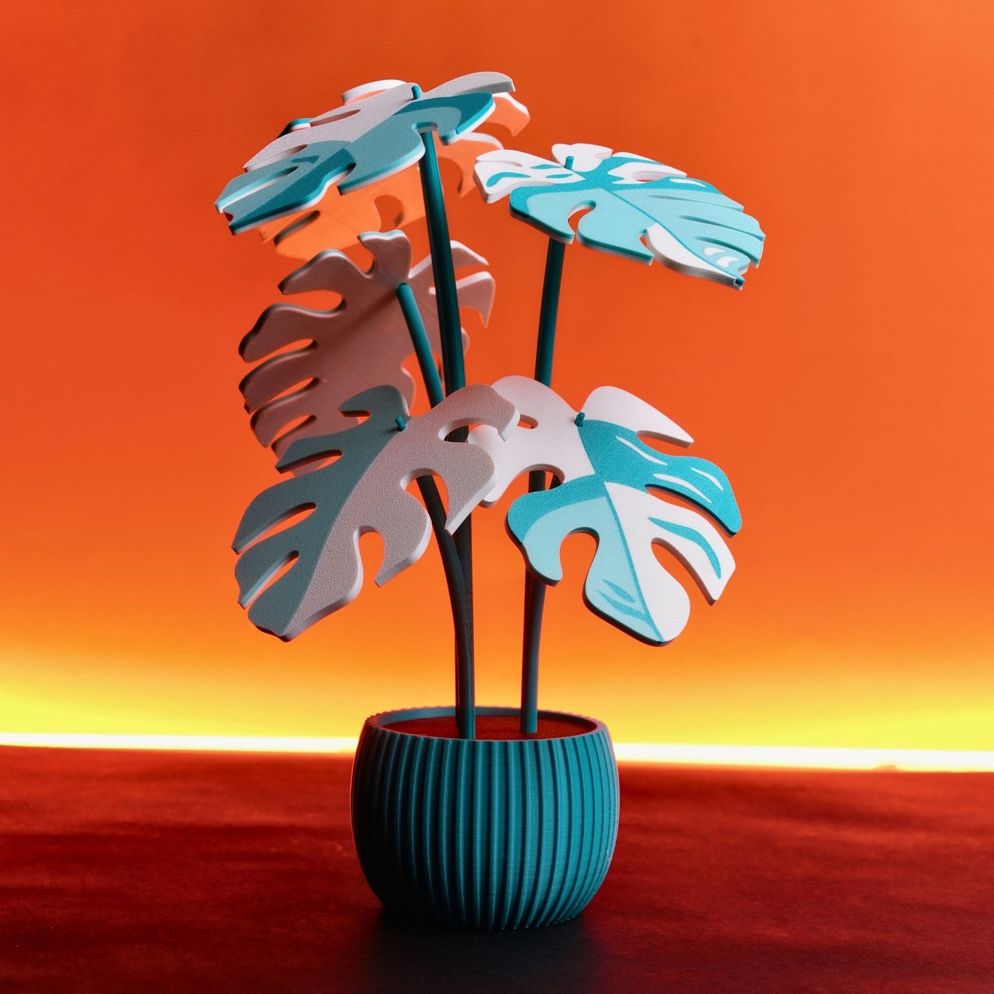 Monstera Leaf Coaster