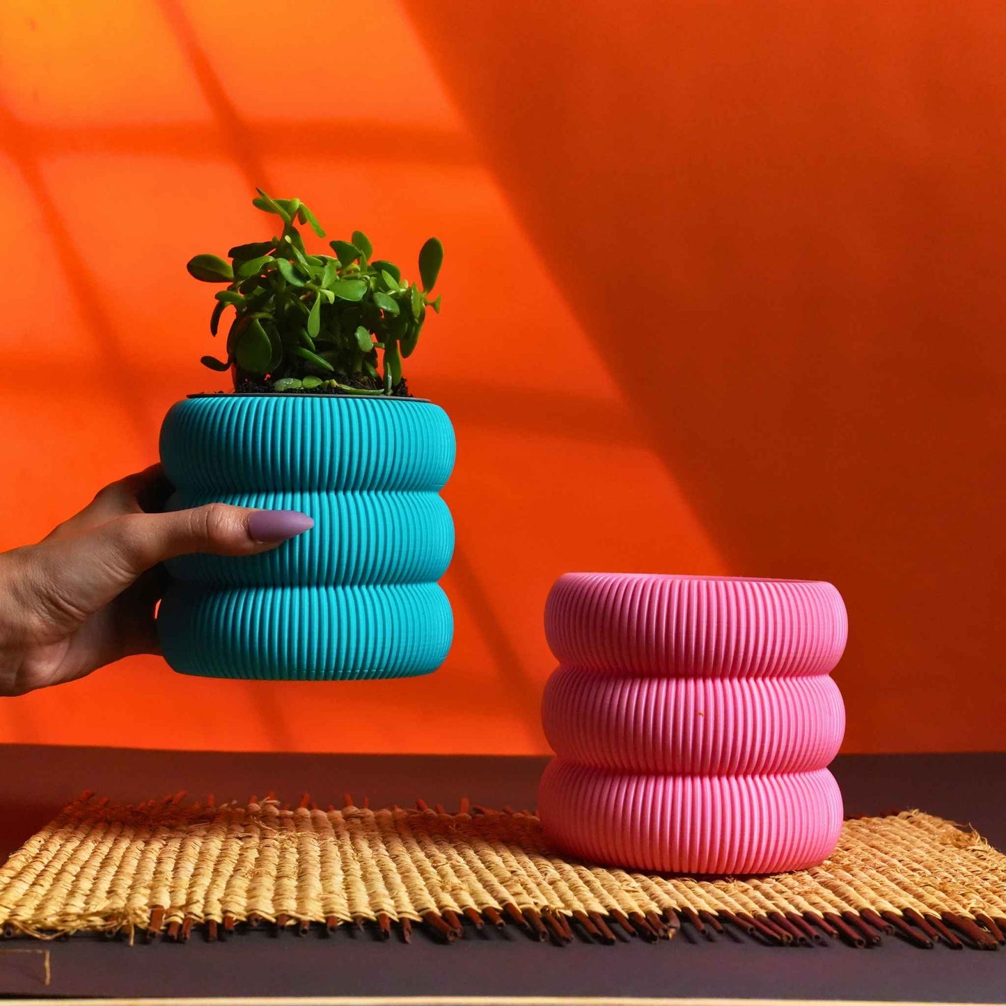 Ribbed Planter