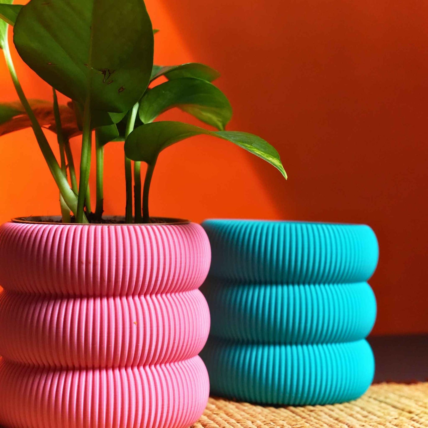 Ribbed Planter